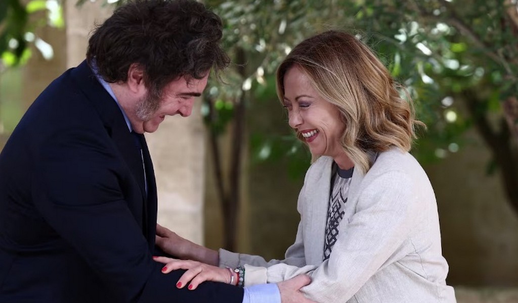 Giorgia Meloni confirmó que se reunirá con Javier Milei