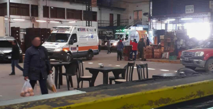 Murió una puestera en el Cofruthos: "Intentaron reanimarla y no pudieron"