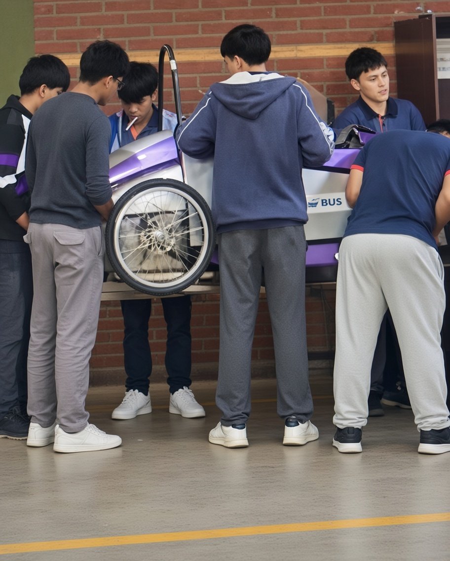 ¡SUEÑOS EN PELIGRO! ESTUDIANTES SALTEÑOS CONSTRUYERON UN AUTO ELÉCTRICO, PERO NO TIENEN CÓMO LLEVARLO AL NACIONAL