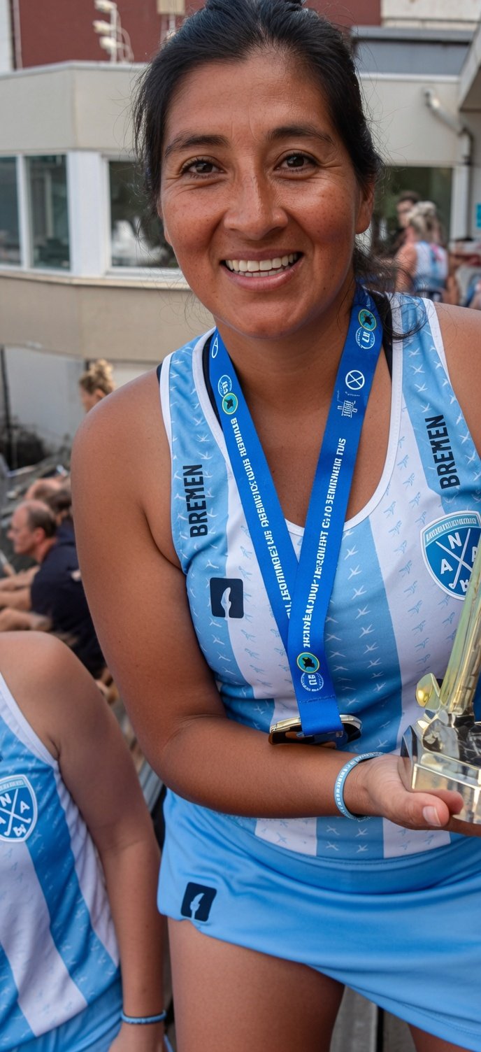 ¡ORGULLOSAMENTE SALTEÑA! CARINA PRIETO SE CONSAGRÓ CAMPEONA DEL MUNDO CON LAS LEONAS +45