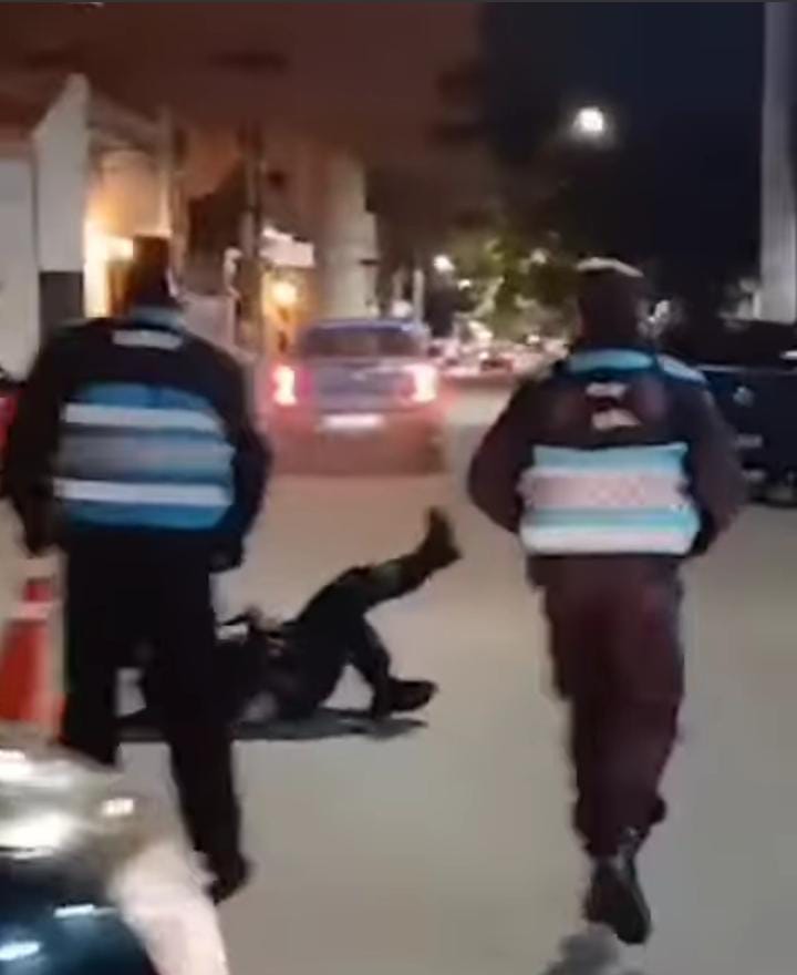 Empresario borracho atropelló a un policía y lo dejó fracturado al escapar de un control