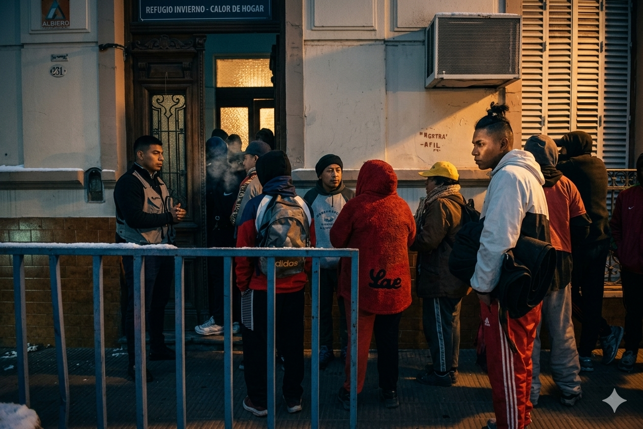 ALERTA INVIERNO: ABRE EL “HOGAR DE NOCHE” PARA PERSONAS EN SITUACIÓN DE CALLE