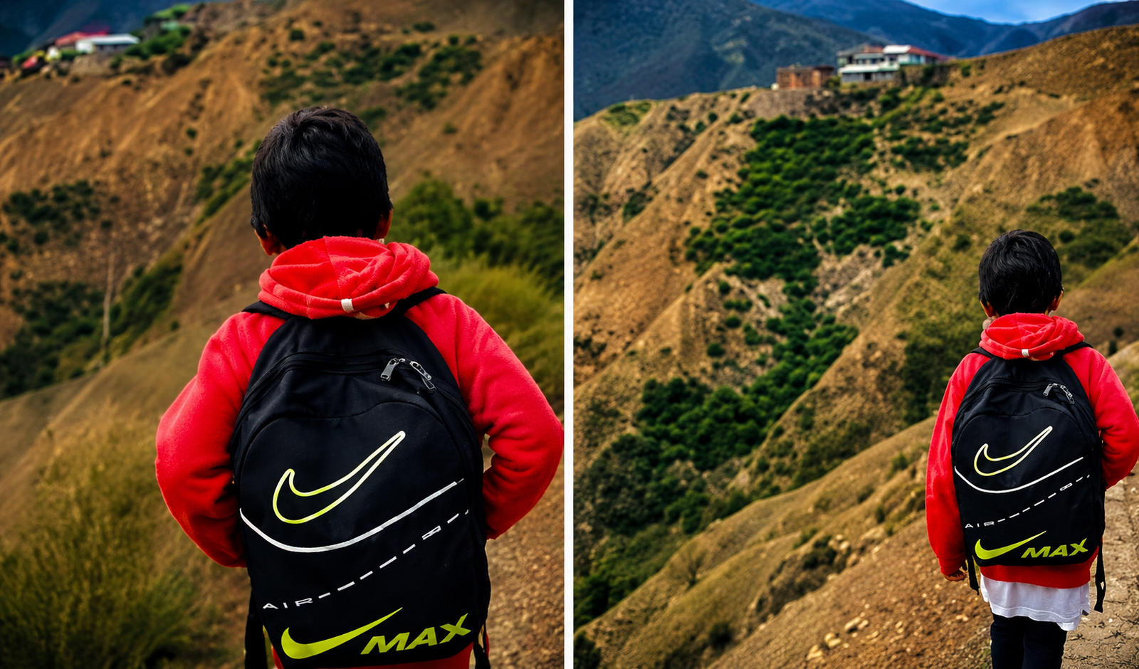 NO FALTA NUNCA: EN UN PUEBLO SALTEÑO UN NIÑO DE 10 AÑOS CRUZA LOS CERROS A PIE PARA IR A CLASES