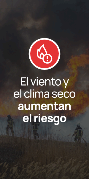 fuego al costado